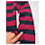 Saint Laurent Wollpullover Rot Blau - Ansicht 3