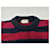 Saint Laurent Wollpullover Rot Blau - Ansicht 4