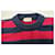 Saint Laurent Wollpullover Rot Blau - Ansicht 5