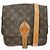 Cartouchiere Handtasche Monogram Canvas MM Louis Vuitton Braun