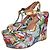 Zeppe con fantasia Jeffrey Campbell 38 IT Multicolore