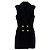 Balmain Wollblazer Kleid ärmellos schwarz