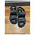 Sandales Dad en denim matelassé avec logo CC de Chanel Bleu - vue 13