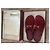 Mule in velluto bordeaux Gucci Bordò - vista 4