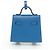 Charm per borsa a forma di bambola Kelly di Hermès Blu Verde chiaro - vista 3