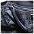 Borsa a mano PRADA in pelle verniciata nera argento Auth bs33735 Nero - vista 20
