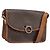 Céline Borsa a Spalla in Tela Macadam CELINE in Pelle PVC Marrone Oro Auth ka3071 D'oro