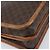 Céline Borsa a Spalla in Tela Macadam CELINE in Pelle PVC Marrone Oro Auth ka3071 D'oro - vista 17