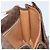 Céline Borsa a Spalla in Tela Macadam CELINE in Pelle PVC Marrone Oro Auth ka3071 D'oro - vista 21