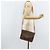 Céline Borsa a Spalla in Tela Macadam CELINE in Pelle PVC Marrone Oro Auth ka3071 D'oro - vista 25
