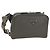 PRADA Vitterodino Borsa a Spalla Pelle Grigia Argento 2VH184 Auth ARZ688SAM Marrone