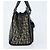 Borsa a mano in tela Trotter Christian Dior nera argento Auth BSZ335 Nero - vista 4