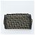 Borsa a mano in tela Trotter Christian Dior nera argento Auth BSZ335 Nero - vista 5