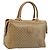 Céline Borsa a mano in tela Macadam CELINE PVC Beige Oro Auth ARZ059 D'oro