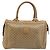Céline Borsa a mano in tela Macadam CELINE PVC Beige Oro Auth ARZ059 D'oro - vista 13