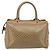 Céline Borsa a mano in tela Macadam CELINE PVC Beige Oro Auth ARZ059 D'oro - vista 2