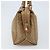 Céline Borsa a mano in tela Macadam CELINE PVC Beige Oro Auth ARZ059 D'oro - vista 3