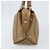 Céline Borsa a mano in tela Macadam CELINE PVC Beige Oro Auth ARZ059 D'oro - vista 4