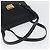 Céline Bolsa de mão CELINE em couro preto e dourado Auth ARZ427 - vista 7
