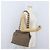 Borsa a Spalla Salvatore Ferragamo in Tela Marrone Oro Auth BA11433 D'oro - vista 22