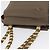 Borsa a Spalla Salvatore Ferragamo in Tela Marrone Oro Auth BA11433 D'oro - vista 6