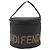 Borsa a Mano FENDI Nylon Nero Oro Auth 174605 D'oro - vista 13