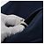 Borsa a Spalla PRADA in Nylon Blu Navy Argento Auth BA11437 - vista 12