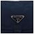 Borsa a Spalla PRADA in Nylon Blu Navy Argento Auth BA11437 - vista 18