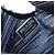 Borsa a Spalla PRADA in Nylon Blu Navy Argento Auth BA11437 - vista 22