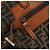 Borsa tote in tela Zucca FENDI nera e marrone Auth BSZ547A Nero - vista 17