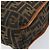 Borsa tote in tela Zucca FENDI nera e marrone Auth BSZ547A Nero - vista 9