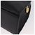 Borsa Tote Sunburst in pelle nera e oro Gianni Versace Auth am10821A Preto Dourado - vista 16