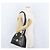 Borsa Tote Sunburst in pelle nera e oro Gianni Versace Auth am10821A Preto Dourado - vista 23