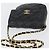 CHANEL Borsa a Spalla Matelassé in Pelle di Agnello Nera Oro CC Auth bs34036 Nero D'oro - vista 6