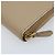 PRADA Cartera Larga con Cinta de cuero Safiano Beige Dorado Auth fm5266 - vista 15