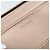 PRADA Cartera Larga con Cinta de cuero Safiano Beige Dorado Auth fm5266 - vista 18