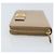 PRADA Cartera Larga con Cinta de cuero Safiano Beige Dorado Auth fm5266 - vista 4