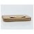 PRADA Cartera Larga con Cinta de cuero Safiano Beige Dorado Auth fm5266 - vista 5