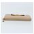 PRADA Cartera Larga con Cinta de cuero Safiano Beige Dorado Auth fm5266 - vista 6