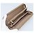 PRADA Cartera Larga con Cinta de cuero Safiano Beige Dorado Auth fm5266 - vista 9