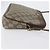 Gucci Borsa a Spalla GG Supreme PVC Beige Oro 97 02 068 Auth bs33854 D'oro - vista 3
