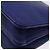 Céline Borsa a Spalla CELINE Trio in Pelle Blu Oro Auth ARZ364 D'oro - vista 16