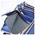 Céline Borsa a Spalla CELINE Trio in Pelle Blu Oro Auth ARZ364 D'oro - vista 20