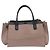 Bulgari Borsa a mano BVLGARI in pelle 2 vie grigia oro Auth hk3528 Marrone D'oro - vista 13