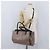 Bulgari Borsa a mano BVLGARI in pelle 2 vie grigia oro Auth hk3528 Marrone D'oro - vista 24