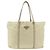 Borsa Tote PRADA in nylon avorio argento Auth ep13808 Crudo - vista 13