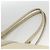 Borsa Tote PRADA in nylon avorio argento Auth ep13808 Crudo - vista 8