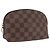 LOUIS VUITTON Kosmetiktäschchen PM Damier Ebene N47516 Authentisch LV BSZ407