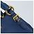 Borsa a mano Miu Miu in pelle 2 in 1 blu oro Auth BA10954A D'oro - vista 19