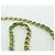 Borsa a Spalla con Catena Prada in Tela Verde Oro Auth LNZ744V D'oro - vista 14